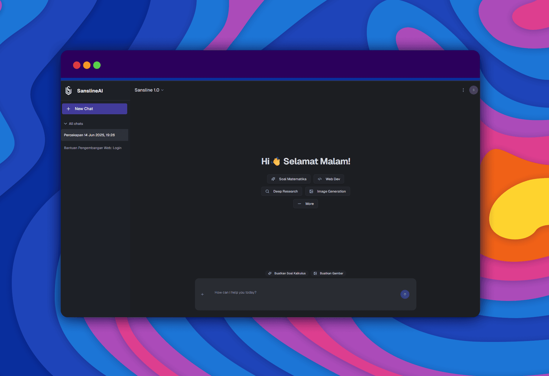 Preview of Sansline AI